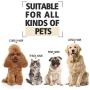 YIDON Dog Clippers, Dog Grooming kit Cordless Adjustable Pet Clippers Dog Hair Trimmer Rechargeable Dog Shears Pet Grooming Professional Hair Clippers Low Noise for Small Large Dogs,Cats,All Pets