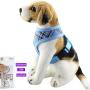 Bolbove Pet Adjustable Classic Plaid Mesh Harness and Leash Set for Cats & Dogs