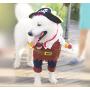 NACOCO Pet Dog Costume Pirates of The Caribbean Style (Small)