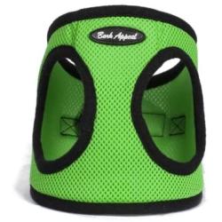 Bark Appeal LGMEW-L Mesh EZ Wrap Harness44; Lime Green - Large