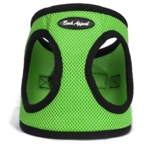 Bark Appeal LGMEW-L Mesh EZ Wrap Harness44; Lime Green - Large Bark Appeal LGMEW-L Mesh EZ Wrap Harness44; Lime Green - Large
