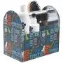 Paw Prints 37591 Word Design Tin Supply Caddy, 5.13'' x 8.38'' x 8''