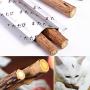 HOT! Cat Snacks Matatabi Chew Catnip Stick Teeth Molar Cleaning Brush Toy For Pet