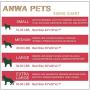 ANWA Dog Bed Medium Size Dogs, Washable Dog Crate Bed Cushion, Dog Crate Pad Large Dogs