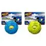 Nerf Dog Bash Ball Dog Toys with Interactive LED, Lightweight, Durable and Water Resistant, 2.5 Inches, for Small/Medium Breeds, Two Pack, Blue and Green (2085) Nerf Dog Bash Ball Dog Toys with Interactive LED, Lightweight, Durable and Water Resistant, 2.5 Inches, for Small/Medium Breeds, Two Pack, Blue and Green (2085)
