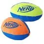 Nerf Dog Trackshot Football Dog Toy, Lightweight, Durable and Water Resistant, 7 Inches for Medium/Large Breeds, Two Pack, Green/Blue and Orange/Blue Nerf Dog Trackshot Football Dog Toy, Lightweight, Durable and Water Resistant, 7 Inches for Medium/Large Breeds, Two Pack, Green/Blue and Orange/Blue