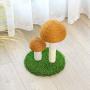 GREENWISH Cat Scratching Post, The Mushrooms Cats Scratcher, Sisal Rope Kitten Tree Tower Scratch Pole Claws Care Cats Scratching Toy Furniture Scratch Deterrent Accessories for Cats,Pets