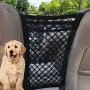 TIANFAN Car Dog Barrier, 3 Layers Pet Barrier Dog Net for Car,SUV Between Seats, Auto Safety Mesh Organizer Baby Stretchable Storage Bag - Safety Car Divider for Children and Pets TIANFAN Car Dog Barrier, 3 Layers Pet Barrier Dog Net for Car,SUV Between Seats, Auto Safety Mesh Organizer Baby Stretchable Storage Bag - Safety Car Divider for Children and Pets