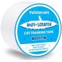 Petslucent Cat Scratch Deterrent Sticky Paws Tape, Cat Training Tape Anti Scratching Furniture Protector, Double Sided Guards for Carpet, Sofa, Couch, Door