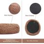BABYLTRL Dog Bed Cat Bed Donut, Faux Fur Pet Bed Comfortable Cuddler Round, Ultra Soft Calming Dog Bed for Small Medium Large Dogs