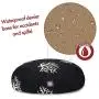Black Coral Large Round Indoor Outdoor Pet Dog Bed With Removable Washable Cover By Majestic Pet Products Black Coral Large Round Indoor Outdoor Pet Dog Bed With Removable Washable Cover By Majestic Pet Products