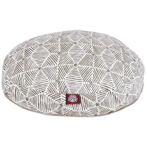 Majestic Pet Charlie Gray Medium Round Pet Bed Majestic Pet Charlie Gray Medium Round Pet Bed