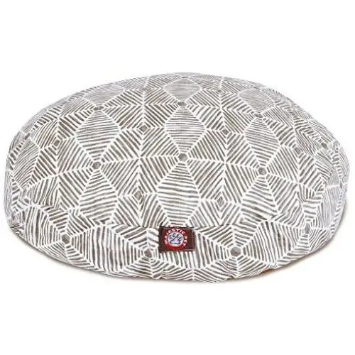 Majestic Pet Charlie Gray Medium Round Pet Bed