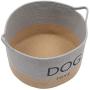Geyecete Dog Storage Basket Round Cotton Rope Basket Dog Toy Storage Basket - Laundry Basket Storage Bin Pet Toy Storage Boxes