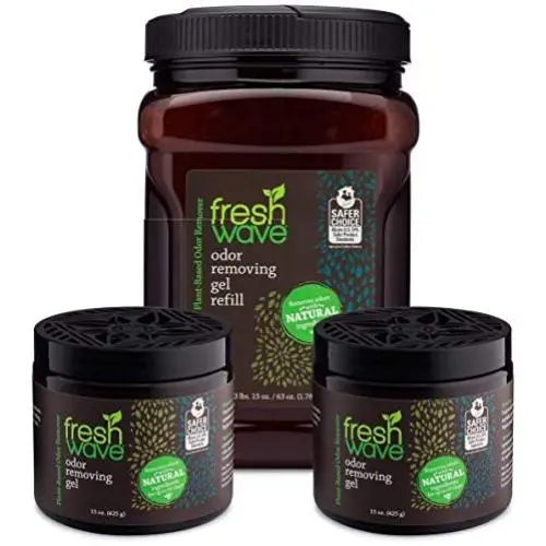 Fresh Wave Odor Removing Gel Bundle: (2) 15 oz. Gels + (1) 63 oz. Gel Refill