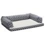 Orthopedic Dog Sofa w/Over-Stuffed Bolsters for Large Dogs