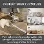 Poils bebe Cat Scratching Pad, Cardboard Reversible Cat Scratcher Large Wide Corrugated Modern Sofa Bed with Catnip (Pack of 4) Poils bebe Cat Scratching Pad, Cardboard Reversible Cat Scratcher Large Wide Corrugated Modern Sofa Bed with Catnip (Pack of 4)