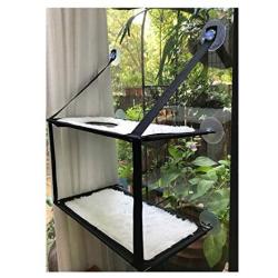 Nala Window Cat Perch Cat Window Hammock Double Stack Cat Perch Large Suction Leisure Resting Soft Mat