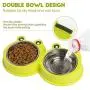 WANTKA Cat Bowl Dog Bowl Pet Stainless Steel Cat Food Water Bowl Non-Slip Rubber Base for Small Dogs Cats Animals WANTKA Cat Bowl Dog Bowl Pet Stainless Steel Cat Food Water Bowl Non-Slip Rubber Base for Small Dogs Cats Animals