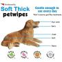 Honbeanify Dog Wipes Dog Eye Wipes Pet Wipes for Dogs & Cats Puppy Wipes Hypoallergenic 86'' Deodorizing Grooming Pet Wipes for Paws, Body and Butt （320 Counts