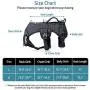 rabbitgoo Escape Proof Dog Harness, Soft Padded Full Body Pet Harness, Reflective Adjustable No Pull Vest with Lift Handle and Lesh Clip for Large Dogs Walking Hiking Training