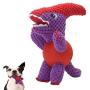 EETOYS Dog Toy Plush Durable Small Dog Toys Low Stuffing Interactive Dog Plush Toys W/Squeaker Puppy Chew Toys Reduces Boredom with Chew Guard