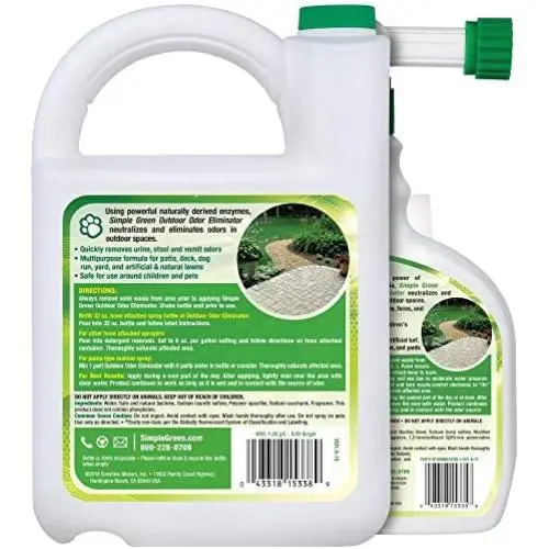Simple Green Outdoor Odor Eliminator for Pets, Dogs, Ideal for