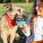 Tikaton Dog Walking Set, Dog Paw Cleaner, Portable Dog Bowl for Walking Dog