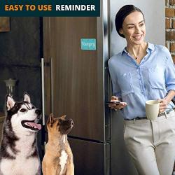 Pet Feeding Reminder Magnet - Did You Feed The Cat, Dog, Animals Reversible Fed Sign Medicine and Food Tracker (Hungry/Full)