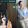 Pet Feeding Reminder Magnet - Did You Feed The Cat, Dog, Animals Reversible Fed Sign Medicine and Food Tracker (Hungry/Full)