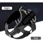 No Pull Dog Harness with Reflective Straps Adjustable Service Dogs Vest with Nylon Handle Easy Control in Training Pet Halters with Hook Oxford Fabric for Small Medium Large Dogs