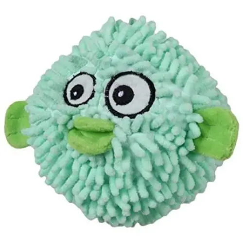 SmartPetLove - Tender-Tuffs - Squeaky Soft Plush Pufferfish Plush Toy - Great for Dogs Big and Small with Puncture Resistant Squeaker SmartPetLove - Tender-Tuffs - Squeaky Soft Plush Pufferfish Plush Toy - Great for Dogs Big and Small with Puncture Resistant Squeaker