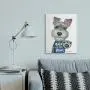 Stupell Industries Sassy Scotty Dog Talk to The Paw Quote Family Pet Wall Art, 24 x 30, White Stupell Industries Sassy Scotty Dog Talk to The Paw Quote Family Pet Wall Art, 24 x 30, White