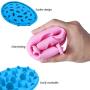 PETBABA Dog Bowl Slow Feeder, Interactive Puzzle Fun Silicone Nonskid Feed Dish, Against Bloat in Eating Food, Keep Your Cat Pet Healthy