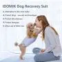 Recovery Suit for Dogs Cats After Surgery, Recovery Shirt for Male Female Dog Abdominal Wounds Bandages Cone E-Collar Alternative, Anti-Licking Pet Surgical Recovery Snuggly Suit, Soft Fabric Onesie Recovery Suit for Dogs Cats After Surgery, Recovery Shirt for Male Female Dog Abdominal Wounds Bandages Cone E-Collar Alternative, Anti-Licking Pet Surgical Recovery Snuggly Suit, Soft Fabric Onesie