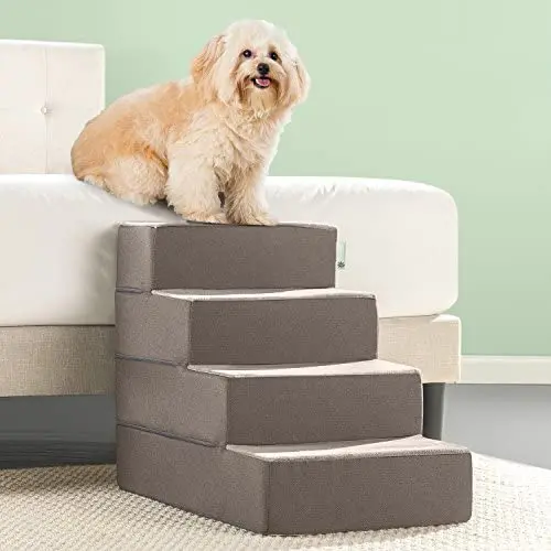 Zinus Easy Pet Stairs, Sand Zinus Easy Pet Stairs, Sand