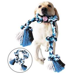 DIY House Large Dog Chew Rope Toys for Aggressive Chewers Rope Chew Toys for Large Medium Dogs Indestructible Tug of War Durable% Rope Toy for Large Breed Toy