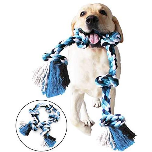 DIY House Large Dog Chew Rope Toys for Aggressive Chewers Rope Chew Toys for Large Medium Dogs Indestructible Tug of War Durable% Rope Toy for Large Breed Toy