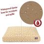 Citrus Aruba Medium Rectangle Indoor Outdoor Pet Dog Bed With Removable Washable Cover By Majestic Pet Products