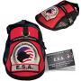 Premium Emotional Support Dog ESA Mesh Vest (XXS - XXL) - Includes 5 Federal Law ESA Handout Cards