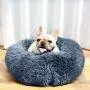 Pasking Plush Round Pet Bed for Medium Dogs Cats, Faux Fur Dog Beds Washable Cat Calming Bed Donut Cuddler Self Warming Indoor Grey Pasking Plush Round Pet Bed for Medium Dogs Cats, Faux Fur Dog Beds Washable Cat Calming Bed Donut Cuddler Self Warming Indoor Grey