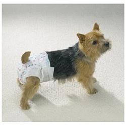 ClearQuest Disposable Doggie Diapers Dog Diaper Absorbant Sanitary - Bulk Packs Available