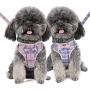 Forestpaw Adjustable Pet Mesh Vest Harness with Leash for Puppy Small Medium Dog and Cat Pink/Blue,S/M,Poodle,Chihuahua,Jack Russell,Pug