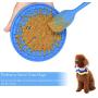 SLKIJDHFB Dog Lick Pad, Distraction Slow Dispensing Mat for Pet Bathing, Grooming, Silicone Slow Feeder Device with Suction