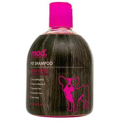 MOD Pet Shampoo - for Dogs & Cats - Hypoallergenic w/Aloe & Vitamin E - Conditions & Deodorizes - Provides Relief from Itchy Dry Skin & Nourishes Coat (Coconut Almond, 16 oz)