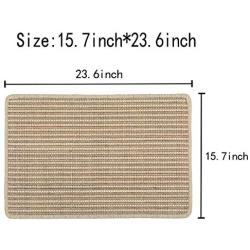 Lahas Cat Scratching Pad, Scratching Mat,Scratch Pads,Cat Scratcher Rug Natural sisal Rope Carpet