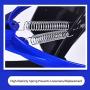 LYTOS Poop Scooper Pet Waste Pick Up Jaw Scooper & Cleanig Shovel Set (Blue)