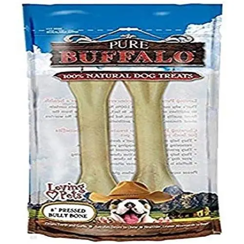 Loving Pets Pure Buffalo Pressed Bully Bone Loving Pets Pure Buffalo Pressed Bully Bone
