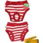 Wiz BBQT Adorable Reusable Washable Strawberry Dog Pet Diapers Cover Up Sanitary Panties for Small Medium Female Girl Dogs Puppy in Spring Summer Autumn (Waistline: 7.8-11 inch) Wiz BBQT Adorable Reusable Washable Strawberry Dog Pet Diapers Cover Up Sanitary Panties for Small Medium Female Girl Dogs Puppy in Spring Summer Autumn (Waistline: 7.8-11 inch)
