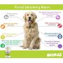 MOKAI Facial Wrinkle Eye and Tear Stain Wipes for Dogs and Cats | Extra Soft Wipes with Mild Fragrance-Free Formula that Removes Eye Discharge and Reduce Tear and Saliva Stains (70 Wipes)